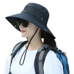 Hat Sun Hat Bucket Hat Packable UV Protection Breathable for Cotton Summer Spring