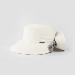 Hats Fiber Bowler / Cloche Hat Bucket Hat Floppy Hat Wedding Tea Party Elegant Wedding With Bowknot Splicing Headpiece Headwear