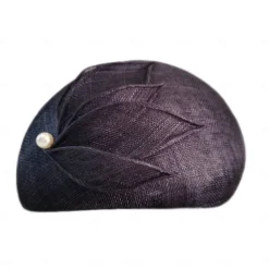 Hats Sinamay Saucer Hat Pillbox Hat Evening Party Ladies Day Wedding British With Pearls Headpiece Headwear