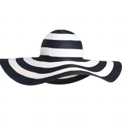 Hats synthetic fibre Bowler / Cloche Hat Bucket Hat Straw Hat Wedding Beach Elegant Wedding With Splicing Headpiece Headwear