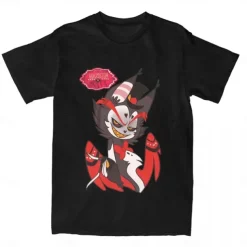 Hazbin Hotel Alastor T-shirt Anime Graphic For Men's Adults' Masquerade Hot Stamping Casual Daily