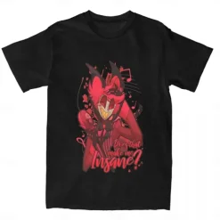 Hazbin Hotel Alastor T-shirt Anime Graphic For Men's Adults' Masquerade Hot Stamping Casual Daily