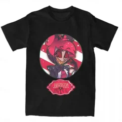 Hazbin Hotel Alastor T-shirt Anime Graphic For Men's Adults' Masquerade Hot Stamping Casual Daily