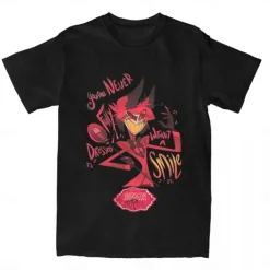 Hazbin Hotel Alastor T-shirt Anime Graphic For Men's Adults' Masquerade Hot Stamping Casual Daily
