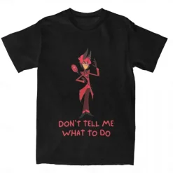 Hazbin Hotel Alastor T-shirt Anime Graphic For Men's Adults' Masquerade Hot Stamping Casual Daily