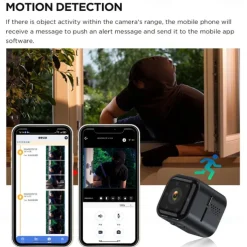 HD night vision mini portable DV camera outdoor riding wide-angle mobile phone wifi camera police law enforcement recorder