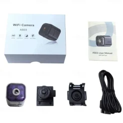 HD night vision mini portable DV camera outdoor riding wide-angle mobile phone wifi camera police law enforcement recorder