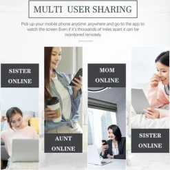 HD 1080P 5G WiFi IP Camera Wireless Speed Dome PTZ CCTV IR Outdoor NetCam Monitoring Auto Tracking Full Color Night Vision Security Camera NetCam