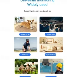 HD Wifi Monitor Inteligente Cmaras de Vigilancia Sensor Videocmara Web Video Seguridad Inalmbrica de EN EL Hogar
