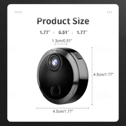 HDQ15 Mini Camera Surveillance IP Wifi HD 1080P Night Vision Remote Smart Home Micro Security Protection Baby Monitor Cameras