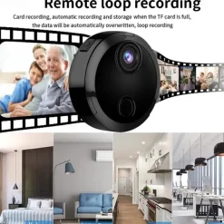 HDQ15 Mini Camera Surveillance IP Wifi HD 1080P Night Vision Remote Smart Home Micro Security Protection Baby Monitor Cameras