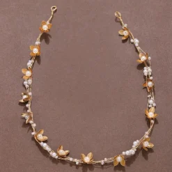 Headbands Headdress Headpiece Alloy Wedding Special Occasion Wedding Bridal With Imitation Pearl Headpiece Headwear