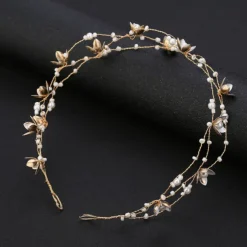 Headbands Headdress Headpiece Alloy Wedding Special Occasion Wedding Bridal With Imitation Pearl Headpiece Headwear