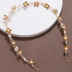 Headbands Headdress Headpiece Alloy Wedding Special Occasion Wedding Bridal With Imitation Pearl Headpiece Headwear