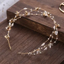 Headbands Headdress Headpiece Alloy Wedding Special Occasion Wedding Bridal With Imitation Pearl Headpiece Headwear