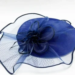 Headdress Sinamay Fedora Hat Wedding Evening Party Tea Party Horse Race Cocktail Vintage Cute With Feather Headpiece Headwear