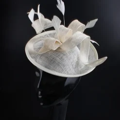 Headpiece Feathers Sinamay Wedding Evening Party Elegant Wedding With Feather Headpiece Headwear