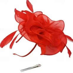 Headpiece Feathers Wedding Evening Party Elegant Wedding With Feather Headpiece Headwear