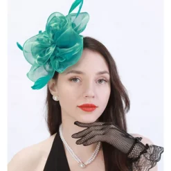 Headpiece Feathers Wedding Evening Party Elegant Wedding With Feather Headpiece Headwear