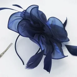 Headpiece Feathers Wedding Evening Party Elegant Wedding With Feather Headpiece Headwear