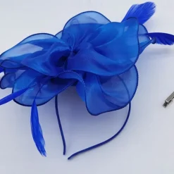 Headpiece Feathers Wedding Evening Party Elegant Wedding With Feather Headpiece Headwear