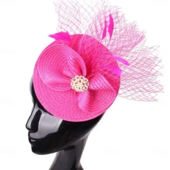 Headpiece Feathers Wedding Evening Party Elegant Wedding With Feather Headpiece Headwear