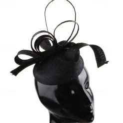 Headpiece Sinamay Wedding Evening Party Elegant Wedding With Flower Headpiece Headwear