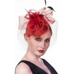 Headpiece Tulle Feathers Wedding Evening Party Elegant Wedding With Feather Headpiece Headwear