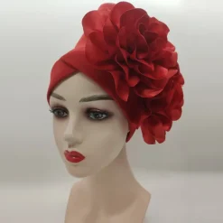 Headwear Headpiece Silk Like Satin Turbans Party / Evening Holiday Kentucky Derby Cocktail Royal Astcot Ethnic Style With Flower Tiered Headpiece Headwear