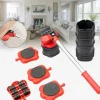 Heavy Duty Furniture Lifter 4 Appliance Roller Sliders with 330lbs Load Capacity Wheels Furniture Lift Mover Tool Set - Furniture Movers with Wheels Heavy Furniture Moving Sliders Appliance Rollers