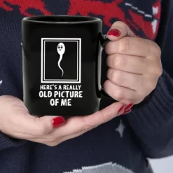 Here's A Really Old Picture Of Me Funny Coffee Mugs For Birthday