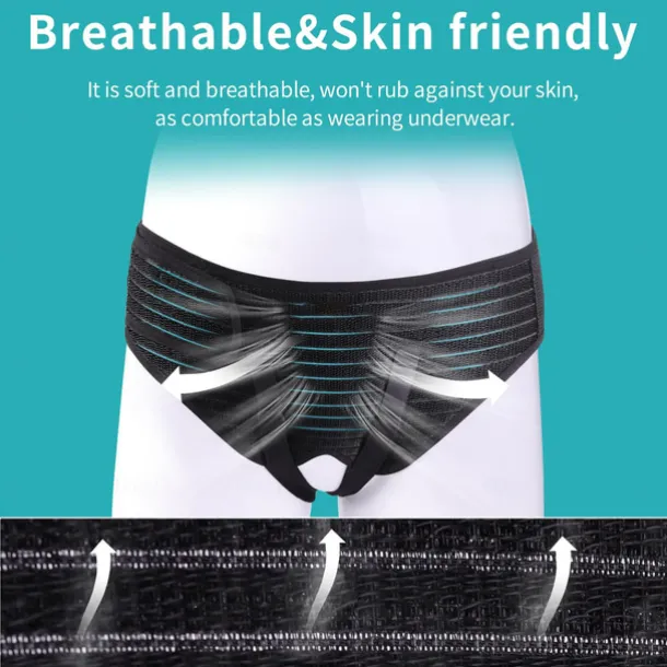 Hernia Belts for Men Adjustable Inguinal Hernia Support Belt for Men Women with 4 Compression Pad Hernia Support Truss for Inguinal or Sports Hernia