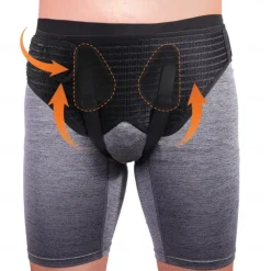 Hernia Belts for Men Adjustable Inguinal Hernia Support Belt for Men Women with 4 Compression Pad Hernia Support Truss for Inguinal or Sports Hernia