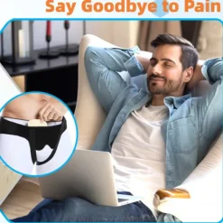 Hernia Belts for Men,Medical Hernia Guard Inguinal Truss for Single/Double,Sports Hernia Adjustable Waist Strap with 2 Removable Compression Pads