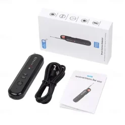 Hidden Camera Detector Listening Device Tracker Anti-Spy Electronic Signal 5 Levels Sensitivity Wireless Signal Scanner for Home