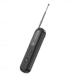 Hidden Camera Detector Listening Device Tracker Anti-Spy Electronic Signal 5 Levels Sensitivity Wireless Signal Scanner for Home