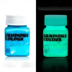 High Brightness Luminous Acrylic Paint 58ml Student Hand-painted DIY Textile Wall Painting Super Bright Light Storage Pigment
