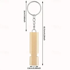 High-Decibel Safety Whistle for Emergencies Uncharged Durable andLoud -Perfect for Rescue Signaling and Outdoor Adventures