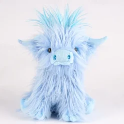 Highland Cow Brown Stuffed Animal Soft Toy Gift for Kids Naturli Eco-Friendly Plush 9.8 Inches