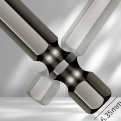 High-Strength Eccentric Twist Drill Bit Set - High-Speed Steel for Wood, Plastic, and Metal - Versatile and Durable Threading Tool - 6mm, 8mm, 10mm, 12mm Sizes Available