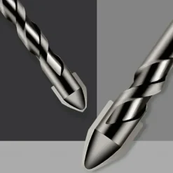High-Strength Eccentric Twist Drill Bit Set - High-Speed Steel for Wood, Plastic, and Metal - Versatile and Durable Threading Tool - 6mm, 8mm, 10mm, 12mm Sizes Available