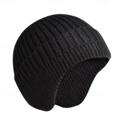 Hiking Cap Skull Cap Beanie Thermal Warm Soft Winter Men's Fishing Activity