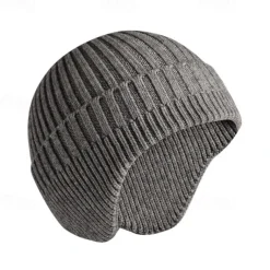 Hiking Cap Skull Cap Beanie Thermal Warm Soft Winter Men's Fishing Activity