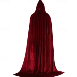 Hocus Pocus Witch Mary Sarah Cloak Masquerade Walpurgis Night Cosplay Costume Party Movie Cosplay for Men's Women's Boys Kid's Adults' Masquerade