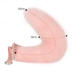 Hongxue Wolf Ear Hair Hoop Cos Plush Wolf Tail Fox Tail Set Cosplay Comic Exhibition Dressing Cosplay Accessories