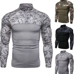 Horse Riding G4 Frog Suit Top Summer Short-sleeved American Camouflage Outdoor Combat Training Frog Tactical Training Suit