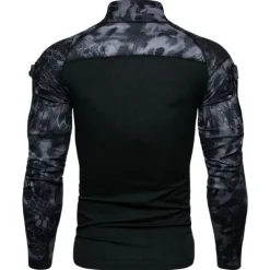 Horse Riding G4 Frog Suit Top Summer Short-sleeved American Camouflage Outdoor Combat Training Frog Tactical Training Suit