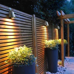 Horseshoe shaped industrial outdoor wall lamp black copper natural silver warm light neutral light waterproof wall lamp IP65 suitable for outdoor walls gardens porch corridors AC85-265V