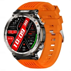 HT30 Smart Watch Rugged Military Men's 1.7 inch 600mAh Battery Compass Sports Fitness Watches Bluetooth Call Smartwatch