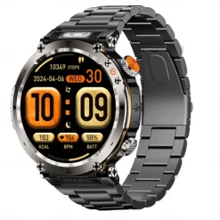 HT30 Smart Watch Rugged Military Men's 1.7 inch 600mAh Battery Compass Sports Fitness Watches Bluetooth Call Smartwatch